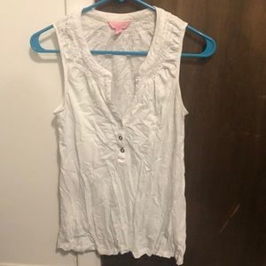 Lilly Pulitzer White Top
